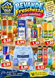 Volantino A Casa Mia Pagina 4: Sterilgarda Latte €0,99, Tennent's Birra €1,39