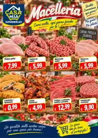 Volantino A Casa Mia Pagina 7: Alette barbecue €4,99, Fettine x cotoletta padella / pizzaiola €12,99