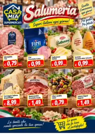Volantino A Casa Mia Pagina 8: Montevecchio Prosciutto Crudo €1,49, Salame Napoli Negroni €1,49