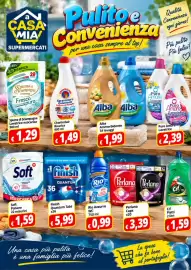 Volantino A Casa Mia Pagina 9: Soft Polvere €1,59, Perlana Caps €3,39