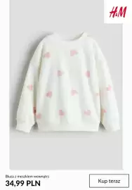 H&M gazetka tydzień 40 Strona 8: Bluza z meszkiem wewnątrz H & M €34,99