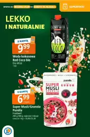 E.Leclerc gazetka Strona 4: Super Musli/Granola Purella Foodwell €6,99, Woda kokosowa Red Coco bio Eko Wital €9,99