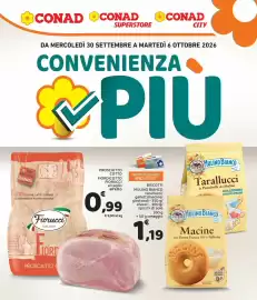 Volantino Conad Superstore | Convenienza Più Pagina 1: Prosciutto cotto fiordicotto Fiorucci €0,99