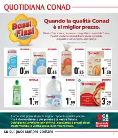 Volantino Conad Superstore | Convenienza Più Pagina 5: Farina di grano tenero Conad €0,65