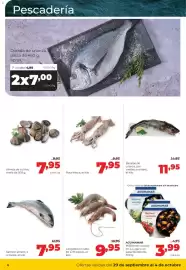 Folleto Alimerka semana 40 Página 2: Aguinamar mejillones cocidos en su jugo o en salsa de tomate €3,99