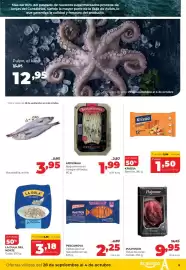 Folleto Alimerka semana 40 Página 3: Pescanova palitos de mar reducidos en sal €2,25