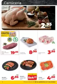 Folleto Alimerka semana 40 Página 4: Picadillo de chorizo €8,95, Oblanca chorizo criollo de pollo €4,00