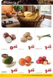 Folleto Alimerka semana 40 Página 6: Sabrosona melón €1,69, Ciruela roja €1,99