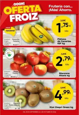 FROIZ (válido hasta el 4-10)