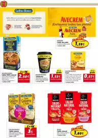 Catálogo Hiper Usera Página 10: Gallo caldo natural €1,80, Gallina Blanca sopa de cocido €0,57