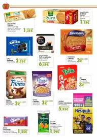 Catálogo Hiper Usera Página 14: Nestle Fitness Granola €3,00, Oreo galletas €2,85