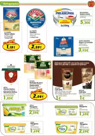 Catálogo Hiper Usera Página 3: Flora margarina oliva €1,69, Elpozo pechuga de pavo jamón extra €2,06