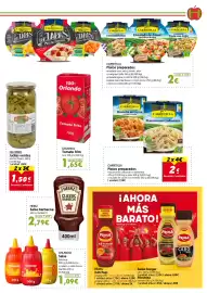 Catálogo Hiper Usera Página 9: Orlando salsa ketchup o mostaza o salsa brava barrilito €1,09