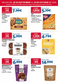 Catálogo Costco Página 11: Medina avellana tostada €14,99, Dessert Tiramisú €5,99