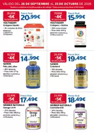 Catálogo Costco Página 18: Sanon Colesterol €19,49, Webber naturals omega 3-6-9 €17,49