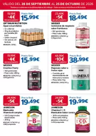 Catálogo Costco Página 19: Jamieson vitamina c + d masticable sabor cereza €19,99