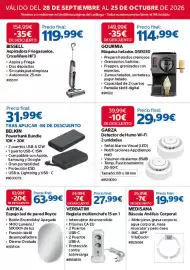 Catálogo Costco Página 3: Medisana Báscula Análisis Corporal €19,99, Bissell Aspiradora Friegasuelos CrossWave HF3 €119,99