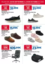 Catálogo Costco Página 5: Bebé Confort Elevador de coche Gaia i-Fix i-Size €23,99, Dearfoams zapatillas de casa hombre €11,99