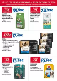 Catálogo Costco Página 7: Ultima pienso seco de salmón para gato adulto esterilizado €35,99, Pedigree dentastix €19,99