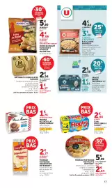 Catalogue Bi1 page 13: U Yaourt Brasse Protéines+ €1,91, Flanby Flan €2,54