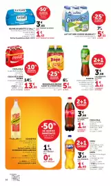 Catalogue Bi1 page 14: Pago Boisson Ace Orange Carotte Citron €5,01, Fuze tea €3,08
