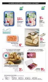 Catalogue Bi1 page 18: POMME DE TERRE PRINCESSE AMANDINE €3,19, Tomme aux Fleurs €3,79