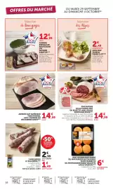 Catalogue Bi1 page 22: Label Rouge Montagne Noire €14,99, Pierre Clot La barquette €2,49
