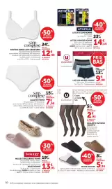 Catalogue Bi1 page 30: Essentiel BOXERS HOMME €9,90, Sans complexe SOUTIEN-GORGE AVEC ARMATURES €12,45