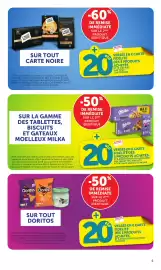 Catalogue Bi1 page 5: 3x 2509 CARTE NOIRE CARTE NOIRE CLASSIQUE MEGA FORMAT X60 CARTE NOIRE -60% DE REMISE IMMÉDIATE SUR LE