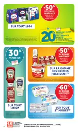 Catalogue Bi1 page 6: 6 61 1664 00 BLANC 1604 1664 1664 00 FRANÇAISE -50% DE REMISE IMMÉDIATE SUR LE 2ÈME PRODUIT IDENTIQUE
