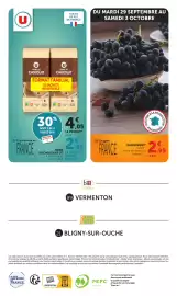 Catalogue Maximarché page 16: RAISIN NOIR €2,99, U Pains au chocolat €2,83