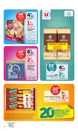 Catalogue Maximarché page 6: Sodebo Pizza Crust €6,19, PURINA ONE €9,60
