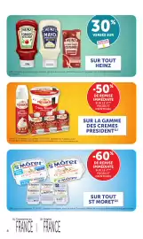 Catalogue Maximarché page 8: 8 HEINZ TOMATO KETCHUP HEINZ MAYO AMERICAN STYLE 100% 57 67 250g HEINZ LA SAUCE TOMATE CUISINEE