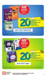 Catalogue Maximarché page 9: MAX DE CRUNCH Doritos SAVEUR PAPRIKA MAX DE CRUNCH Doritos GOUT NACHO CHEESE -50% DE REMISE