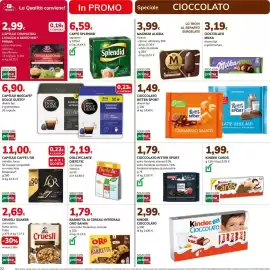 Volantino Basko Pagina 22: Capsule caffè L'OR €11,00, Cioccolato Ritter Sport fondente lampone & pistacchio €1,79