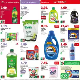 Volantino Basko Pagina 30: Spugna doppio uso Spontex €1,19, Pril Excellence €4,89
