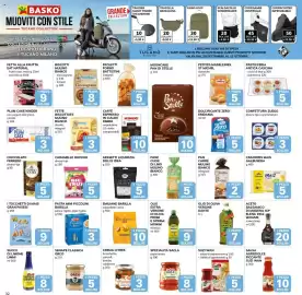 Volantino Basko Pagina 32: Fette biscottate Mulino Bianco €1,00, Olio di oliva vergine Dante €7,00
