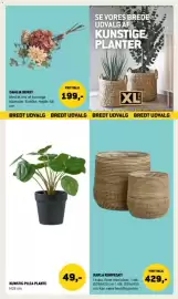 XL-BYG tilbudsavis Side 18: Dahlia Buket €199,00, Kunstig pilea plante €49,00