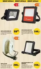 XL-BYG tilbudsavis Side 24: Gripo led strip €299,00, Gripo arbejdslampe til 18v powertool €359,00