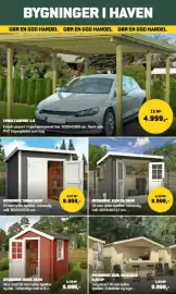 XL-BYG tilbudsavis Side 54: Bygnordic Alvilda Skur €8.999,00, Bygnordic Sibba Skur €8.999,00