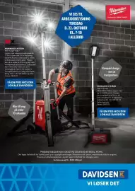 Davidsen tilbudsavis Side 8: MX FUEL MILWAUKEE LYSTÅRN MXF TL-601 FUEL™ Lystårn med integreret batterioplader. 27.000 Lumen