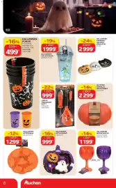 Auchan akciós újság hét 40 Oldal 8: HALLOWEEN SÜTŐFORMA €1.299,00, HALLOWEEN LED-ES POHÁR €1.999,00