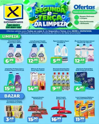 Folheto X Supermercados (válido até 29-09)