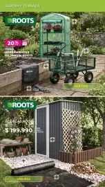 Catálogo Easy Página 3: JARDÍN Y TERRAZA ROOTS 20% TODO dcto. Oferta con Tarjeta cencosud Scotiabank HERRAMIENTAS DE JARDÍN