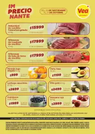 Catálogo Supermercados Vea Página 1: Milanesas de bola de lomo de novillito €17.999,00