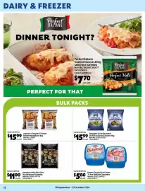 Campbells Wholesale catalogue Page 12: Peters Original Ice Cream €5,80, Steggles Oven Roasted Diced or Sliced Chicken €15,99