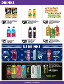 Campbells Wholesale catalogue Page 8: Ribena Blackcurrant Fruit Drink €2,60, Golden Circle Cordial Selected Varieties €4,29