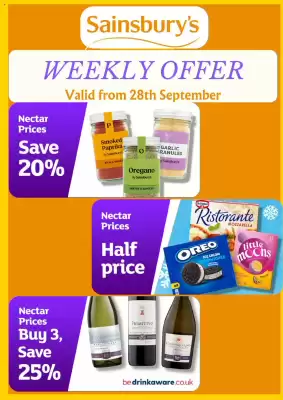 Sainsbury's (valid until 4-10)