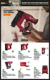 The Home Depot flyer week 40 Page 2: Milwaukee 1 in. Insulated Cable Staples for M12 Cable Stapler €19,97