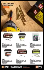 The Home Depot flyer week 40 Page 4: Grip-Rite #9 x 3 in. Star Drive Dual Flat Head Coarse Construction ... €52,23